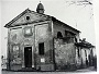 La vecchia chiesa di S.Lazzaro 1290 . Manca la lapide dei caduti sulla sinistra